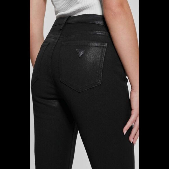 Guess Sexy Coated Flare Jeans, 30x32 - Picture 4 of 10